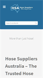 Mobile Screenshot of hosesuppliers.com.au